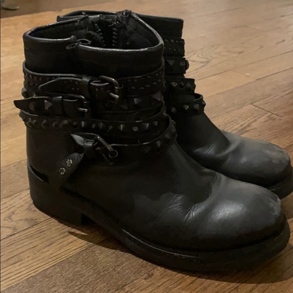 Embellished biker boots size 7